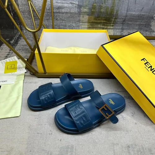 Wholesale Fendi Slippers For Women #1462069 $82.00 USD, Wholesale Quality Replica Fendi Slippers