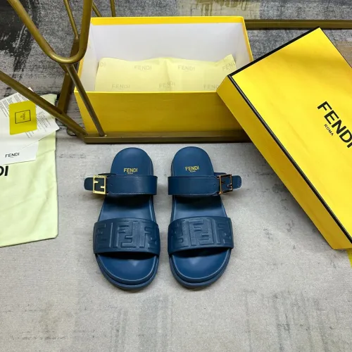 Replica Fendi Slippers For Women #1462069 $82.00 USD for Wholesale