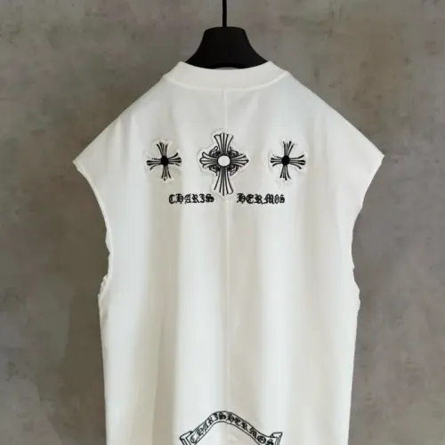 Wholesale Chrome Hearts T-Shirts Sleeveless For Men #1462087 $41.00 USD, Wholesale Quality Replica Chrome Hearts T-Shirts
