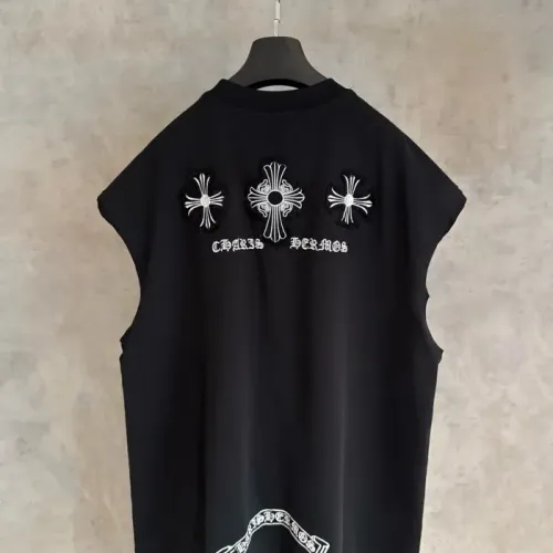 Wholesale Chrome Hearts T-Shirts Sleeveless For Men #1462088 $41.00 USD, Wholesale Quality Replica Chrome Hearts T-Shirts
