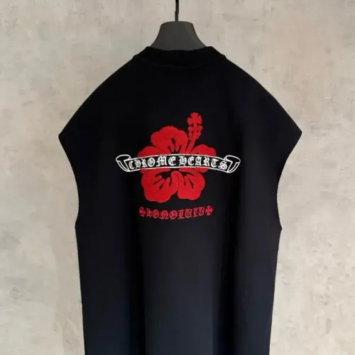 Wholesale Chrome Hearts T-Shirts Sleeveless For Men #1462093 $42.00 USD, Wholesale Quality Replica Chrome Hearts T-Shirts