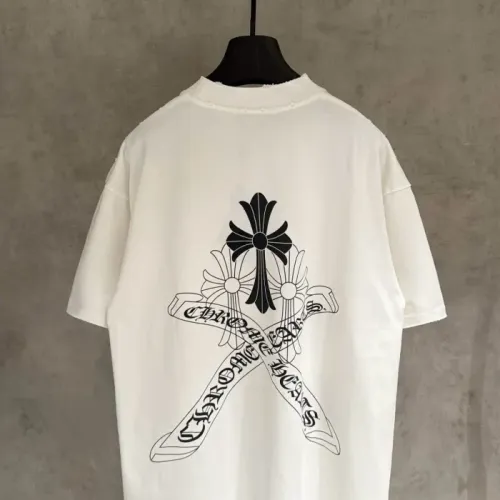 Wholesale Chrome Hearts T-Shirts Short Sleeved For Men #1462114 $48.00 USD, Wholesale Quality Replica Chrome Hearts T-Shirts