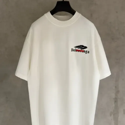 Replica Balenciaga T-Shirts Short Sleeved For Unisex #1462132 $45.00 USD for Wholesale