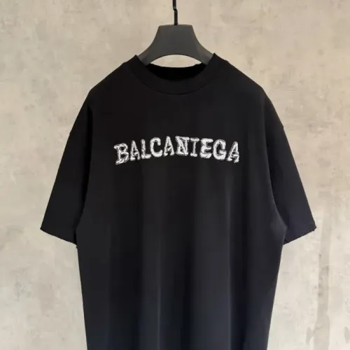Replica Balenciaga T-Shirts Short Sleeved For Unisex #1462154 $48.00 USD for Wholesale