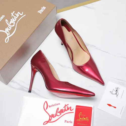 Replica Christian Louboutin High-heeled shoes For Women #1462169 $112.00 USD for Wholesale
