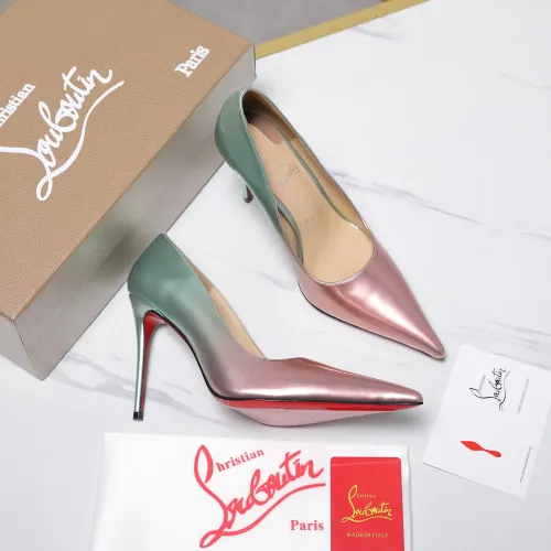 Replica Christian Louboutin High-heeled shoes For Women #1462173 $112.00 USD for Wholesale