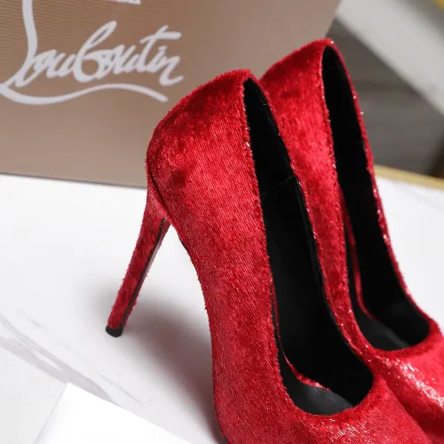 Replica Christian Louboutin High-heeled shoes For Women #1462174 $112.00 USD for Wholesale