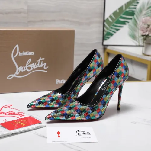 Wholesale Christian Louboutin High-heeled shoes For Women #1462177 $112.00 USD, Wholesale Quality Replica Christian Louboutin High-heeled shoes