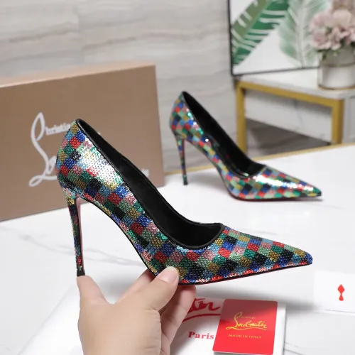 Replica Christian Louboutin High-heeled shoes For Women #1462177 $112.00 USD for Wholesale