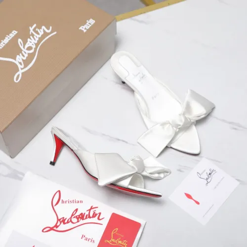 Replica Christian Louboutin CL Slippers For Women #1462200 $108.00 USD for Wholesale