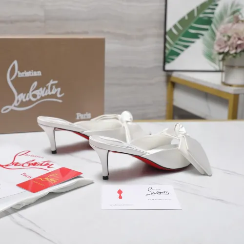 Replica Christian Louboutin CL Slippers For Women #1462200 $108.00 USD for Wholesale