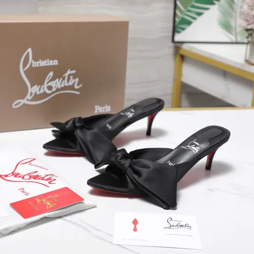 Wholesale Christian Louboutin CL Slippers For Women #1462201 $108.00 USD, Wholesale Quality Replica Christian Louboutin CL Slippers