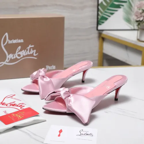 Wholesale Christian Louboutin CL Slippers For Women #1462202 $108.00 USD, Wholesale Quality Replica Christian Louboutin CL Slippers