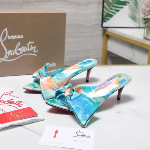 Wholesale Christian Louboutin CL Slippers For Women #1462203 $108.00 USD, Wholesale Quality Replica Christian Louboutin CL Slippers