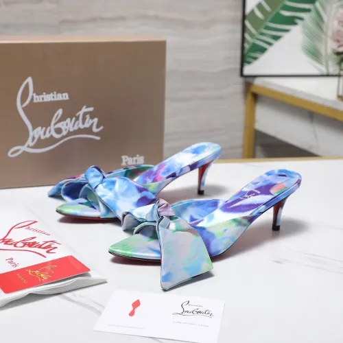 Wholesale Christian Louboutin CL Slippers For Women #1462204 $108.00 USD, Wholesale Quality Replica Christian Louboutin CL Slippers