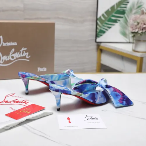 Replica Christian Louboutin CL Slippers For Women #1462204 $108.00 USD for Wholesale