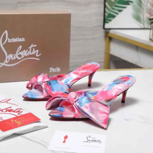 Wholesale Christian Louboutin CL Slippers For Women #1462205 $108.00 USD, Wholesale Quality Replica Christian Louboutin CL Slippers
