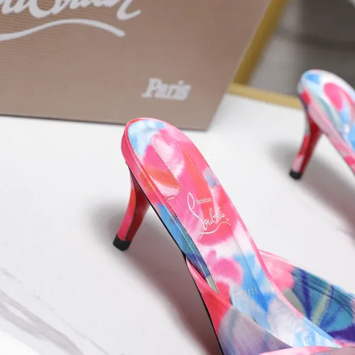 Replica Christian Louboutin CL Slippers For Women #1462205 $108.00 USD for Wholesale