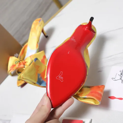 Replica Christian Louboutin CL Slippers For Women #1462206 $108.00 USD for Wholesale