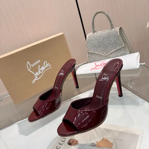 Wholesale Christian Louboutin CL Slippers For Women #1462211 $76.00 USD, Wholesale Quality Replica Christian Louboutin CL Slippers