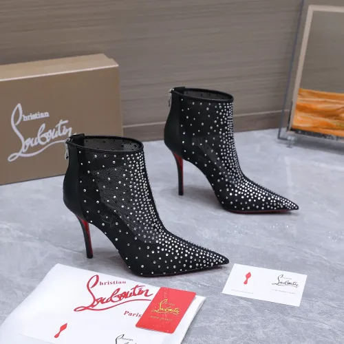 Replica Christian Louboutin Boots For Women #1462218 $125.00 USD for Wholesale