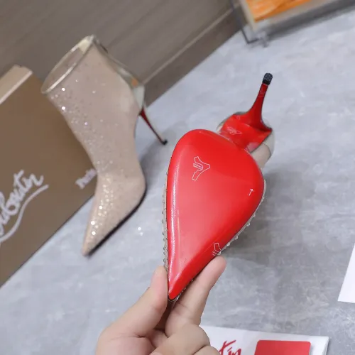 Replica Christian Louboutin Boots For Women #1462219 $125.00 USD for Wholesale
