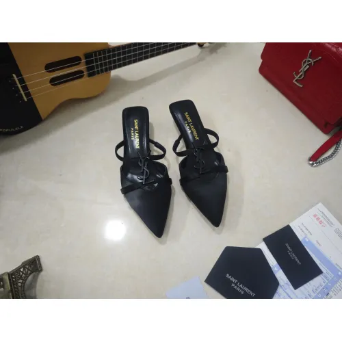 Replica Yves Saint Laurent YSL Slippers For Women #1462235 $100.00 USD for Wholesale