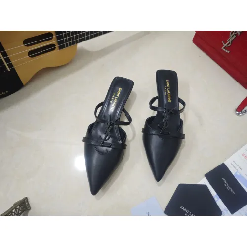 Wholesale Yves Saint Laurent YSL Slippers For Women #1462236 $100.00 USD, Wholesale Quality Replica Yves Saint Laurent YSL Slippers