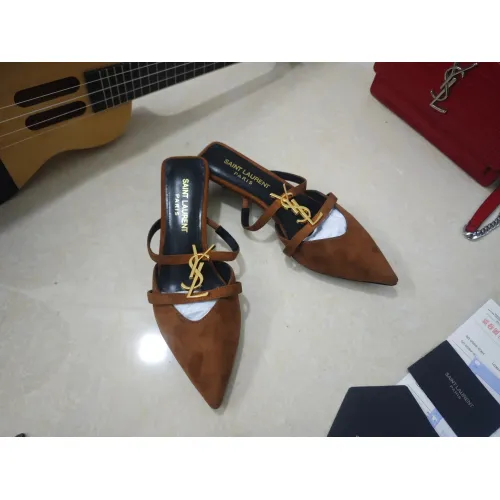 Replica Yves Saint Laurent YSL Slippers For Women #1462237 $100.00 USD for Wholesale