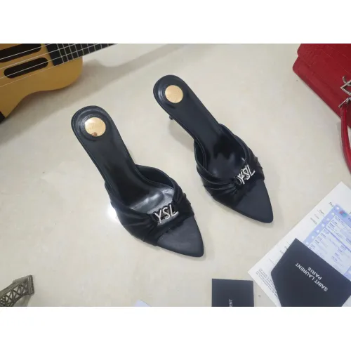 Replica Yves Saint Laurent YSL Slippers For Women #1462246 $98.00 USD for Wholesale