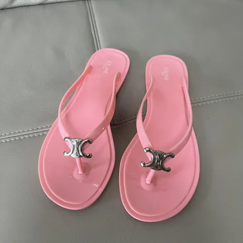 Replica Celine Slippers For Women #1462248 $52.00 USD for Wholesale