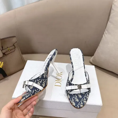 Replica Christian Dior Slippers For Women #1462251 $102.00 USD for Wholesale