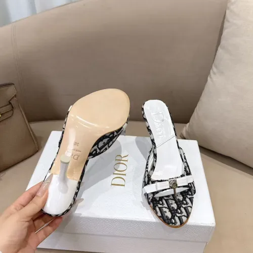 Replica Christian Dior Slippers For Women #1462252 $102.00 USD for Wholesale