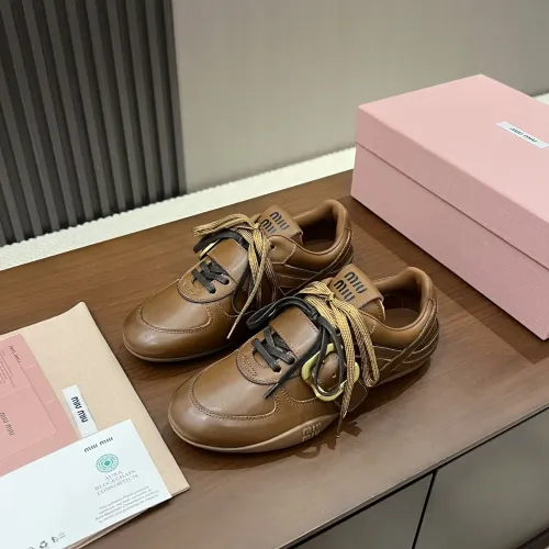 Wholesale MIU MIU Flat Shoes For Women #1462310 $108.00 USD, Wholesale Quality Replica MIU MIU Flat Shoes