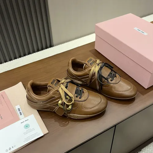 Replica MIU MIU Flat Shoes For Women #1462310 $108.00 USD for Wholesale