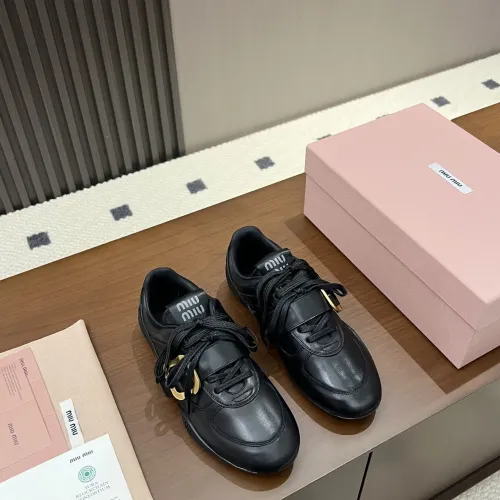 Replica MIU MIU Flat Shoes For Women #1462311 $108.00 USD for Wholesale