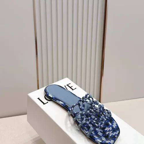 Replica LOEWE Slippers For Women #1462323 $100.00 USD for Wholesale