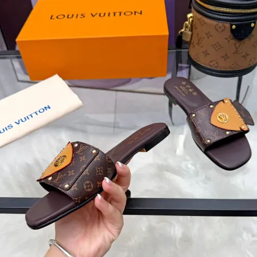 Replica Louis Vuitton Slippers For Women #1462343 $80.00 USD for Wholesale