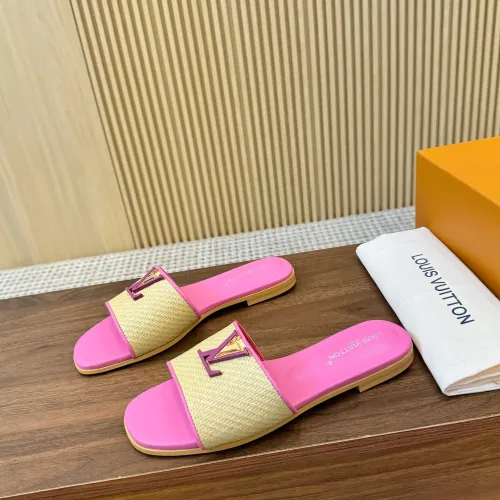 Wholesale Louis Vuitton Slippers For Women #1462354 $85.00 USD, Wholesale Quality Replica Louis Vuitton Slippers
