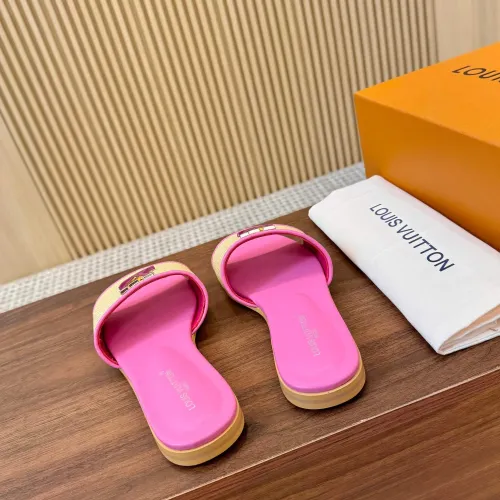 Replica Louis Vuitton Slippers For Women #1462354 $85.00 USD for Wholesale
