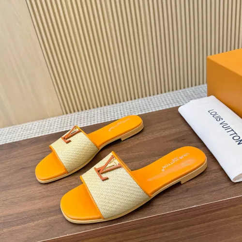 Wholesale Louis Vuitton Slippers For Women #1462356 $85.00 USD, Wholesale Quality Replica Louis Vuitton Slippers