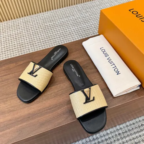 Replica Louis Vuitton Slippers For Women #1462358 $85.00 USD for Wholesale