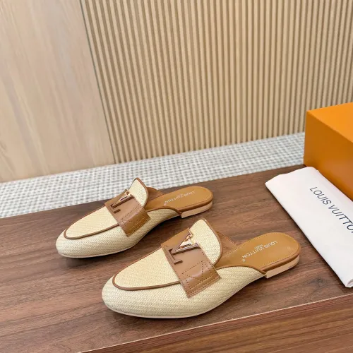 Wholesale Louis Vuitton Slippers For Women #1462363 $96.00 USD, Wholesale Quality Replica Louis Vuitton Slippers