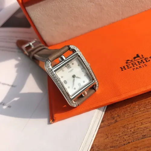 Replica Hermes Quality Watches For Women #1462578 $297.52 USD for Wholesale