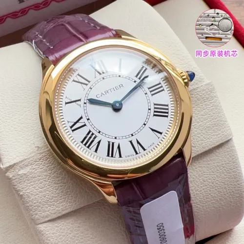Replica Cartier AAA Quality Watches In Gold For Women #1462590 $340.50 USD for Wholesale