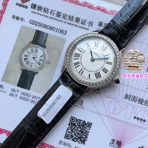 Replica Cartier AAA Quality Watches For Women #1462593 $406.61 USD for Wholesale