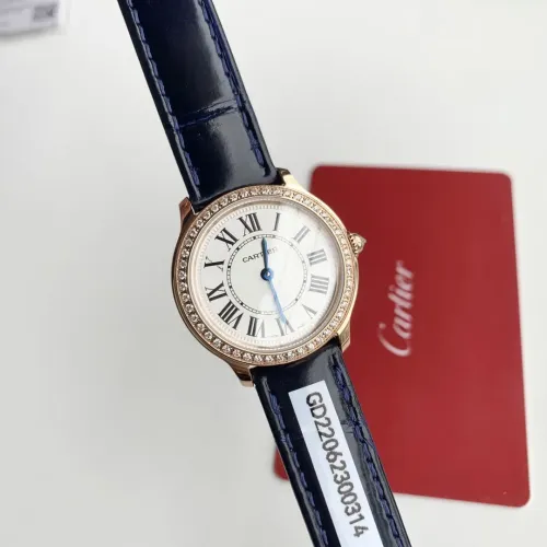 Wholesale Cartier AAA Quality Watches In Gold For Women #1462595 $423.14 USD, Wholesale Quality Replica Cartier AAA Quality Watches