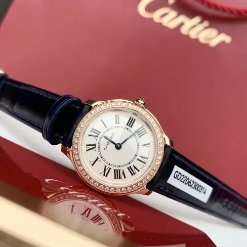 Replica Cartier AAA Quality Watches In Gold For Women #1462595 $423.14 USD for Wholesale