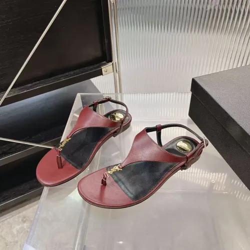 Wholesale Yves Saint Laurent YSL Sandal For Women #1462682 $96.00 USD, Wholesale Quality Replica Yves Saint Laurent YSL Sandal