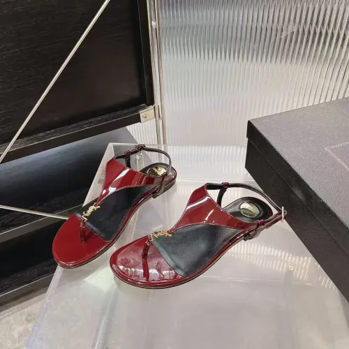 Wholesale Yves Saint Laurent YSL Sandal For Women #1462684 $96.00 USD, Wholesale Quality Replica Yves Saint Laurent YSL Sandal